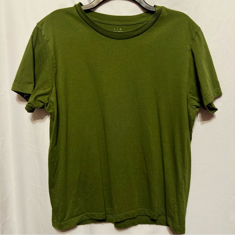 Olive Green Men's Short Sleeve Tee